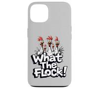 What the Flock Christmas Accessories Funny Chicken Humor Case for iPhone 13