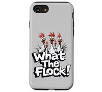 What the Flock Christmas Accessories Funny Chicken Humor Case for iPhone SE (2020) / 7/8
