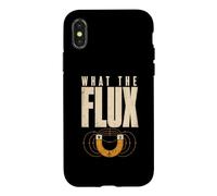 What The Flux Funny Physics Electrical Engineering Case for iPhone X/XS
