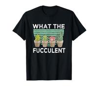 What the Fucculent Shirt | Cactus Graphic Tee T-Shirt
