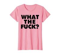 What The Fuck T-Shirt, Women, Pink, Medium