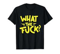 What The Fuck Value Graphic T-Shirt, Men, Black, M