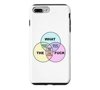 WHAT THE FUCK venn diagram Case for iPhone 7 Plus/8 Plus