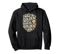 What the Golden Retriever Wants Funny Dog Parent Pullover Hoodie
