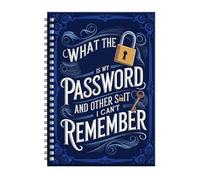 What The Heck Is My Password?! And Other annoyings Things I Can't Remember,Funny & Practical Password Organizer logbooks To Keep Track Of All Your Internet