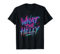 What The Helly Graffiti Urban Art T-Shirt