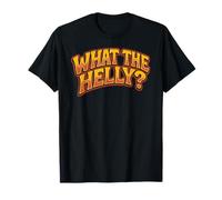 What The Helly Ironic Meme Brainrot Quote Gen Z Alpha T-Shirt