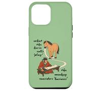 What the Horse Calls Play - Horseplay, Monkey Business Meme Case for iPhone 12 Pro Max