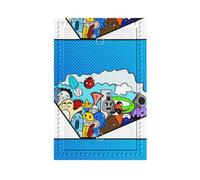 What The Monster Premium One-Gang Decorative Switch Plate Cover with Textured Fabric-Grain Finish & Accent Dot Design â€“ Durable Pc Material Wall Plate for Residential and Commercial Use