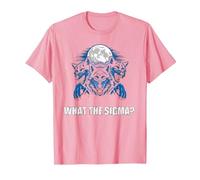 What The Sigma Alpha Wolf Sigma Werewolf Meme T-Shirt, Men, Pink, Small
