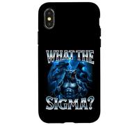 What The Sigma Male Alpha Wolf Memes Brain Rot Merch Y2K Case for iPhone X/XS