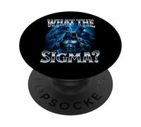 What The Sigma Male Alpha Wolf Memes Brain Rot Merch Y2K PopSockets Adhesive PopGrip