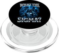 What The Sigma Male Alpha Wolf Memes Brain Rot Merch Y2K PopSockets PopGrip for MagSafe