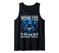 What The Sigma Male Alpha Wolf Memes Brain Rot Merch Y2K Tank Top