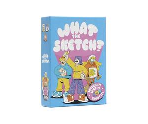 What The Sketch | Hilarious Drawing Party Game | 3-6 Players | Family Friendly | Ages 8+ | No Strategy | Competitive | Alley Cat Games