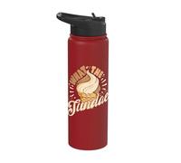 What The Sundae Ice Cream Sundae Ice Cream Sundae Stainless Steel Insulated Water Bottle
