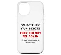 What They Saw Before They Did Not See Again -NPSSD prayers Case for iPhone 12/12 Pro