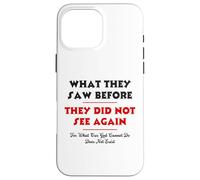 What They Saw Before They Did Not See Again -NPSSD prayers Case for iPhone 16 Pro Max