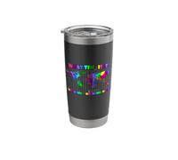 What time is it? World Time Zone Map Stainless Steel Insulated Tumbler