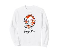 What to call a bashful fish? A Coy Koi Sweatshirt