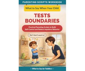 What to Say When Your Child Tests Boundaries: Proven Parenting Scripts Workbook to Set Limits and Reduce Power Struggles - For Toddlers (The What to Say Parenting Scripts Workbook)