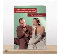What Turns You On More?... - Funny Retro Valentine's Day Card