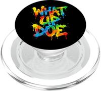What Up Doe | Graffiti Style Urban Detroit Michigan PopSockets PopGrip for MagSafe
