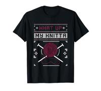 What Up My Knitta Knitter Hobby T Shirt Ugly Sweater Style T-Shirt