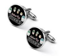 What Up Succa Men's Cufflinks Tuxedo Cuff Links Dress Shirt Tie Accessories for Business Weddings