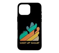 What Up Succa? Succulent Plant Lover Cactus Cacti Gardener Case for iPhone 16 Pro Max