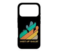 What Up Succa? Succulent Plant Lover Cactus Cacti Gardener Case for iPhone 17 Pro