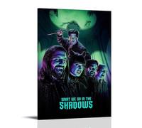 What We Do in The Shadows Anti Splash Art Posters Living Room And Bedroom Hanging Paintings Suitable for Multiple Scenarios No Need for Punching Easy to Install Suitable for Gifts And Personal UseFram