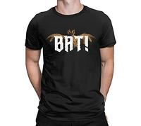 What We Do in The Shadows Bat ! Men's T-Shirt Graphic Printed Black Tee L