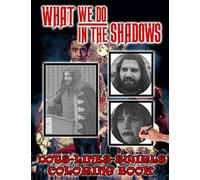 What We Do In The Shadows Dots Lines Swirls Coloring Book: What We Do In The Shadows Stress-Relief Color Dots Lines Swirls Activity Books For Kids And Adults Unofficial Unique Edition