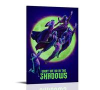 What We Do In The Shadows Fantasy Comedy Vampire Flying Poster US TV Series Poster Decorative Painting Canvas Wall Posters And Art Picture Print Modern Family Bedroom Decor Posters 24x36inch(60x90cm)