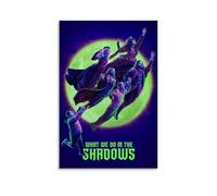 What We Do In The Shadows Fantasy Comedy Vampire Flying Poster US TV Series Poster Decorative Painting Canvas Wall Posters And Art Picture Print Modern Family Bedroom Decor Posters 16x24inch(40x60cm)