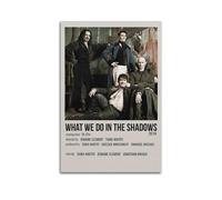 What We Do in The Shadows Movie Canvas Poster Room Decor Aesthetic Poster Artistic Poster for Bedroom Living Room Walls 16x24inch(40x60cm) Unframe-Style