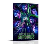 What We Do In The Shadows Sci-fi Comedy Vampire Castle Poster US TV Series Poster Decorative Painting Canvas Wall Posters And Art Picture Print Modern Family Bedroom Decor Posters 12x18inch(30x45cm)