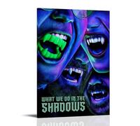 What We Do In The Shadows Sci - Fi Comedy Vampire Zombie Fangs Poster American TV Series Poster Decorative Painting Canvas Wall Posters And Art Picture Print Modern Family Bedroom Decor Posters 24x36