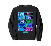 What We Do In The Shadows Vampires Neon Big Chest Panels Sweatshirt