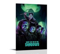 What We Do in The ShadowsWaterproof And Stain Resistant Decorative Paintings Living Room Bedroom, Office Hanging Paintings Free Framing High-definition Posters Creative Home DecorFrame-style12x18inch(