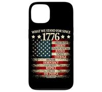 What we stand for since 1776 4th of July Freedom USA Flag Case for iPhone 13