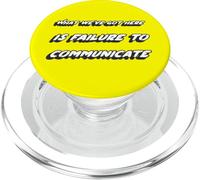 What we've got here is failure to communicate | Quote PopSockets PopGrip for MagSafe