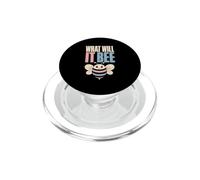 What Will It Bee Gender Reveal Party Bumble Bee PopSockets PopGrip for MagSafe