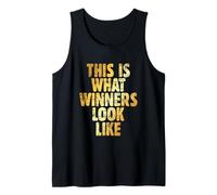 What Winners Look Like (Vintage Yellow) Winner Tank Top