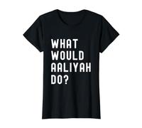 What Would Aaliyah Do? Value Graphic T-Shirt, Women, Black, S