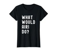 What Would Airi Do? Value Graphic T-Shirt, Women, Black, L