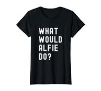 What Would Alfie Do? Value Graphic T-Shirt, Women, Black, XL