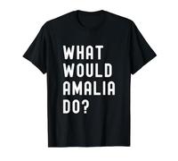 What Would Amalia Do? Value Graphic T-Shirt, Men, Black, L