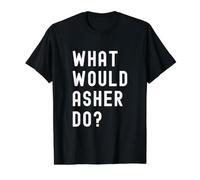 What Would Asher Do? Value Graphic T-Shirt, Men, Black, S